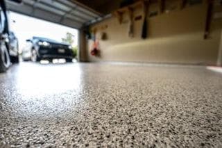 Garage floor refinishing