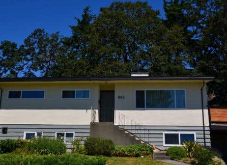 after photo of exterior residential paint job in Victoria